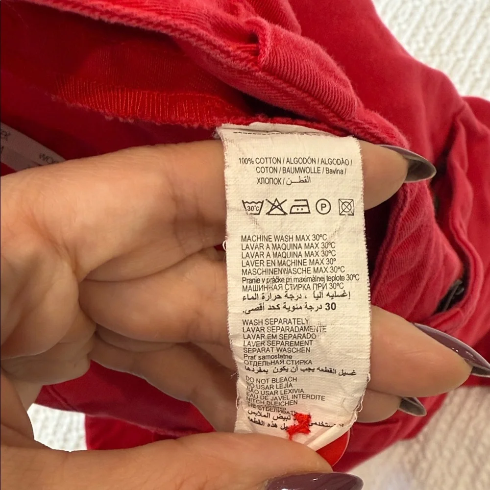Classic Red Women's Bermuda Shorts